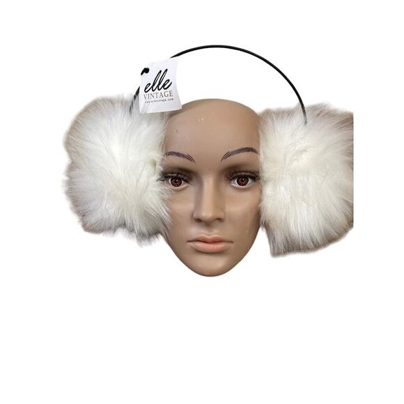 Elle Vintage NEW Earmuffs With Adjustable Band, Winter Ear Muffs, Cold Weather - Picture 3 of 3